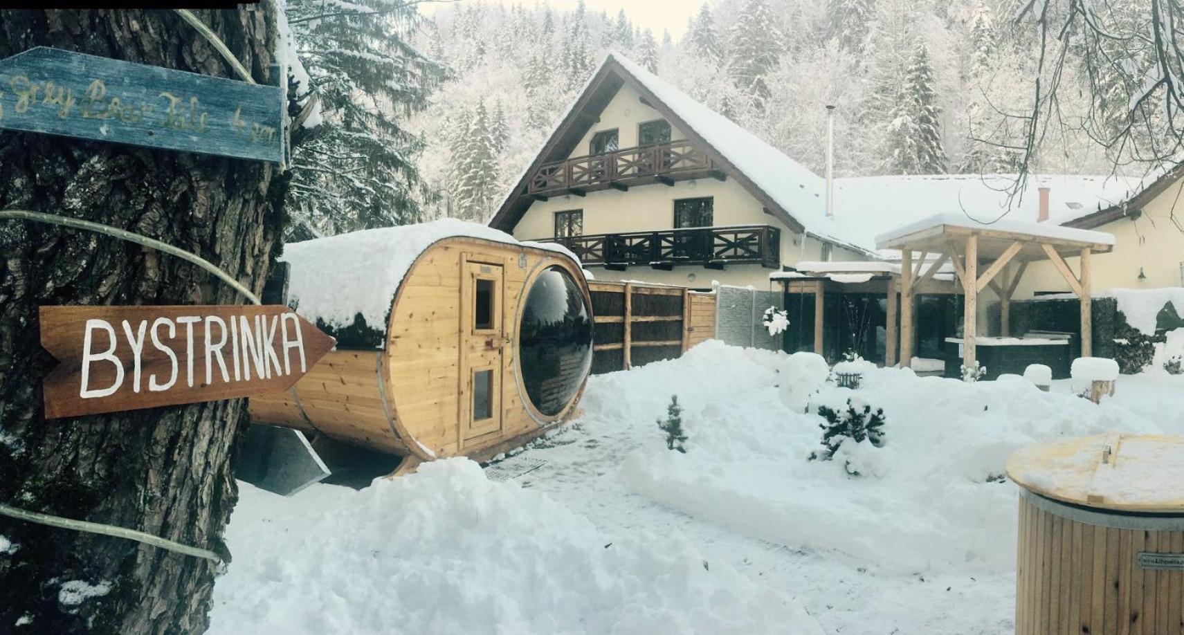 Penzion Bystrinka タレ エクステリア 写真